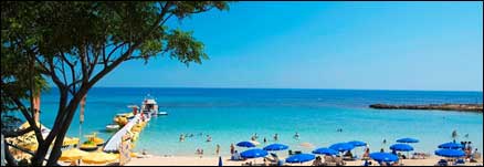 Flamingo Beach i Protaras / Fig Tree Bay